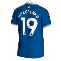 Camiseta Everton Vitaliy Mykolenko #19 Primera Equipación Replica 2023-24 mangas cortas
